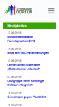 Mobile Screenshot of gymnasiumdorfen.de